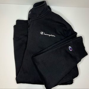 Champion Collared button up Sweatshirt